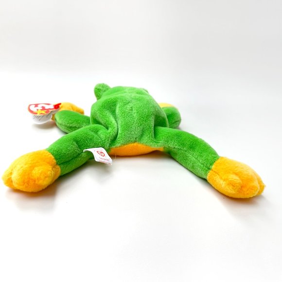 1997 Retired SMOOCHY Frog Ty Beanie Baby - Picture 4 of 15